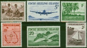 Cocos (Keeling) Islands 1963 Set of 6 SG1-6 V.F MNH (2)