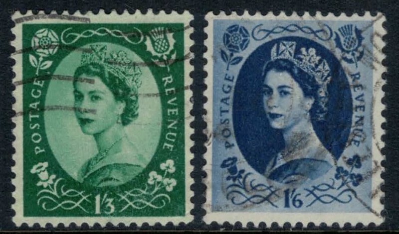 Great Britain #307-8  CV $6.00