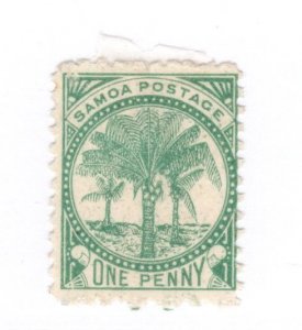 Samoa #11e MH - Stamp CAT VALUE $10.00