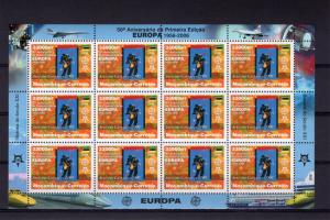 Mozambique 2006 Mi#2864A EUROPA ART MUSIC Mini-Sheetlet of 12 Perforated MNH