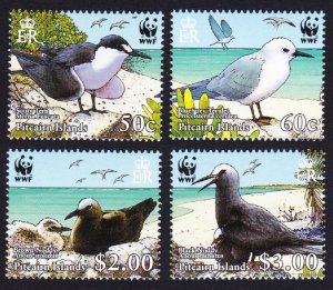 Pitcairn WWF Seabirds 4v 2007 MNH SC#647a-d SG#724-727 MI#717-720