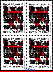 2629 BRAZIL 1997 HUMAN RIGHTS, ART, MI# 2751, BLOCK MNH