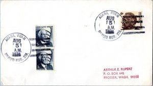 Guam 2c Wright (2) and 6c Roosevelt Prominent Americans 1974 Agana, Guam, Mer...