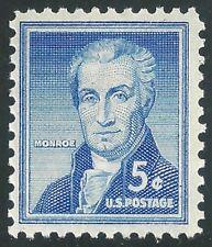 SCOTT # 1038 JAMES MONROE SINGLE GEM MINT NEVER HINGED