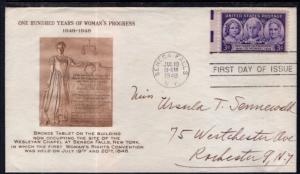 US 959 Women's Progress Fulton Pen FDC