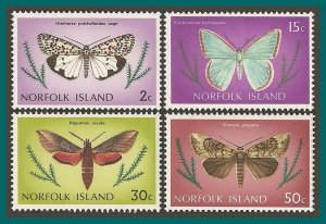 Norfolk Island 1977 Butterflies Moths 2, MNH between #202-215,SG180-SG193