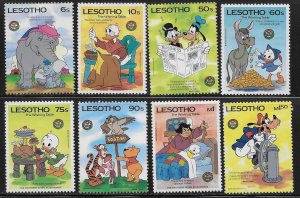 Lesotho 502-509 Disney 1985 Christmas MNH c.v. $16.80