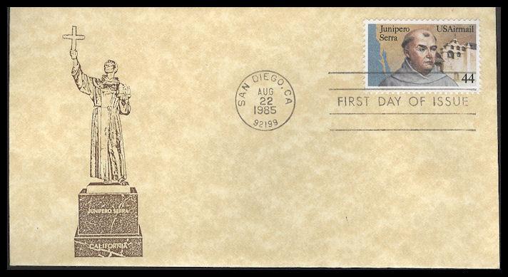 #C116 Junipero Serra Alexander FDC