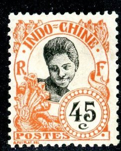 Indochina, Scott #52, Unused, Hinged