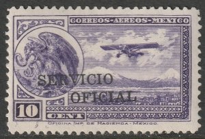 Mexico 1934 Sc CO30 air post official MLH*