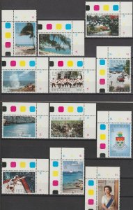 CAYMAN ISLANDS 1991 SG 725/36 MNH