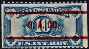 SC#RF23 Playing Card Stamp: Precancel G.A.Co. (1929) OG