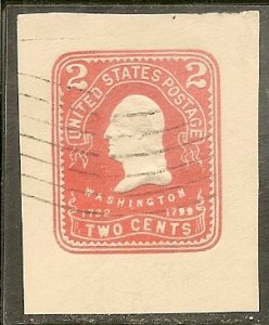 USA  Scott U385  Washington   Used