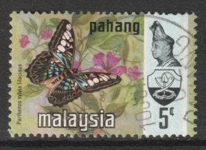 Malaya Pahang Scott 92 - SG98, 1971 Butterfly 5c used