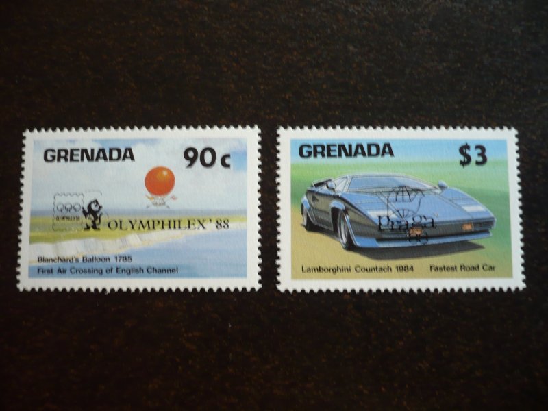 Grenada - Partial set - Philatelic Overprints