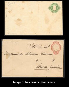 BRAZIL (115+ Pcs) Very Old Postal Stationery Collection c1880s to 1930s