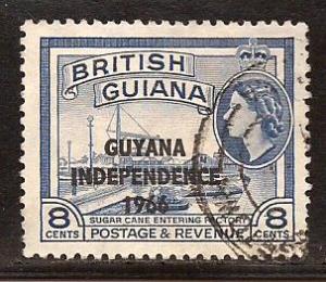 Guyana  #  4  used .