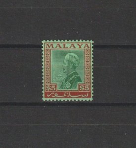 MALAYA/SELANGOR 1935/41 SG 85 MNH