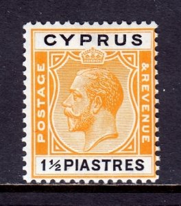 Cyprus - Scott #95 - MH - Thin speck on hinge - SCV $3.50