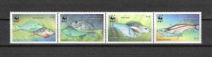 GRENADA/GRENADINES 2001 WWF SG 3292/5 MNH