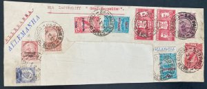 1932 Sao Pablo Brazil Graf Zeppelin LZ 127 Front Airmail cover