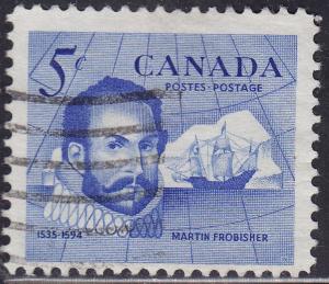 Canada 412 Sir Martin Frobisher 5¢ 1963