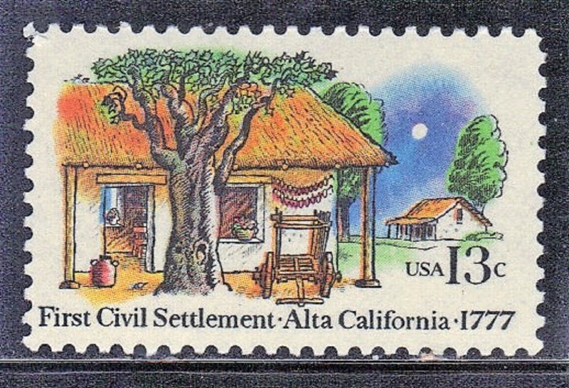 USA  SCOTT #1725  MNH 1977  FIRST CIVIL SETTLEMENT   SEE SCAN