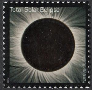 SC#5211 (49¢) Total Solar Eclipse Single (2017) SA