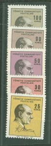 Turkey #1724-8 Mint (NH) Single (Complete Set)