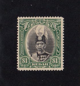 Malaysia (Kedah) Scott #52 MH Note