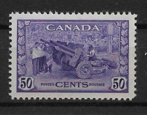 1942 Canada 261 50¢ Munition Factory MNH