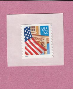 Single 32c Liner Less Flag US #3133 MNH F-VF