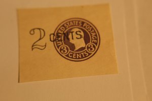US U446a CUT SQUARE UNUSED
