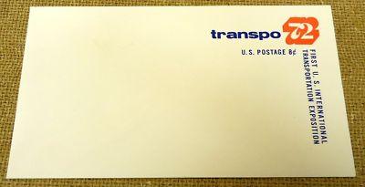 U565,  8c Transpo 72 U.S. Postage Envelope