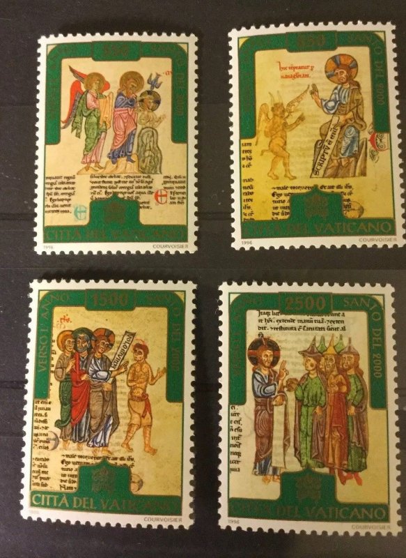 Vatican City Sc# 1015-1018 MNH (Mint Never Hinged) Complete Set 1996 