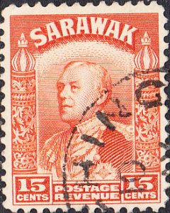 Sarawak #123 Used