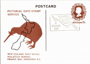 New Zealand, Birds, Worldwide Government Postal Card