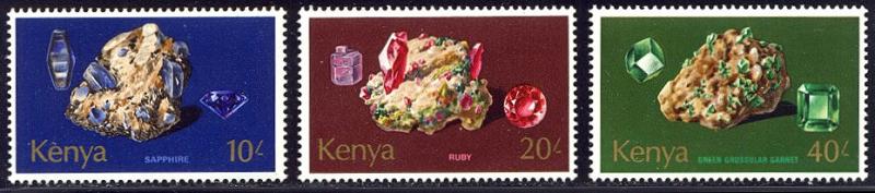 HALF-CAT BRITISH SALE: KENYA #98-112 Mint NH