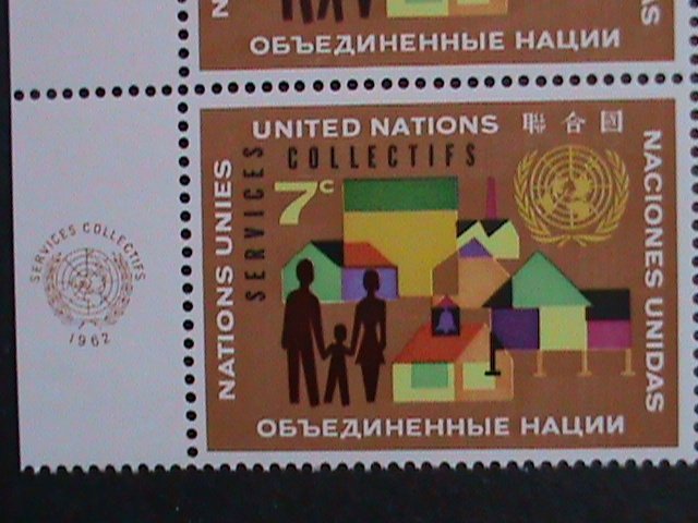 ​UNITED NATION-1962-SC#101-PROGRAMS FOR HOUSING & DEVELOPMENT- NY OFFICE BLOCK