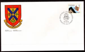 Canada 1338 Queen's University Canada Post U/A FDC