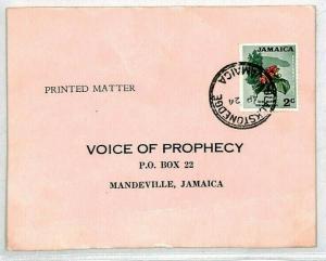 JAMAICA *Blackstonedge* CDS Voice of Prophecy 1971 Card {samwells-covers}CY45