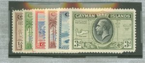 Cayman Islands #85-87/89-91v