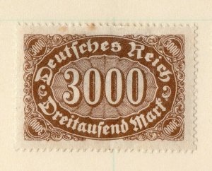 Germany 1920s Inflation Period Issues Fine Mint Hinged 3000M. NW-168890