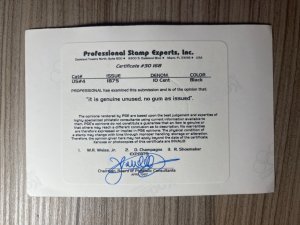 MOMEN: US STAMPS #4 IMPERF UNUSED PSE GRADED CERT XF-SUP 95 LOT #94340-2*