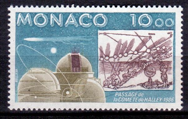 1986 Monaco 1761 Halley's Comet 4,00 €