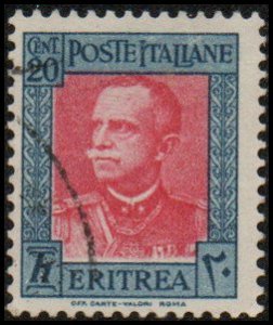 Eritrea 151 - Used - 20c Victor Emmanuel III (1931) +