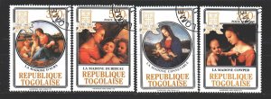 Togo. 1984. 1802-5. Christmas. USED.