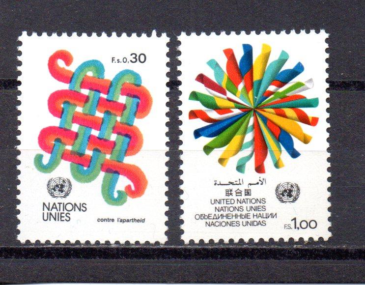 United Nations - Geneva 105-106 MNH