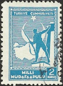 TURKEY - #RA50 - Used - SCV-0.25