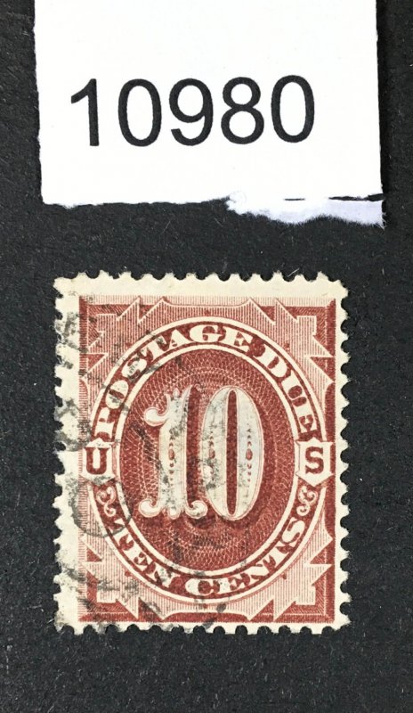 MOMEN: US STAMPS # J19 USED LOT #10980